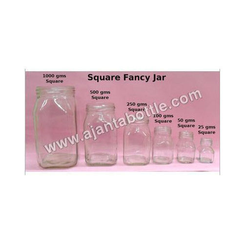 Square Fancy Jar