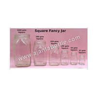 Flint Square Fancy Jar
