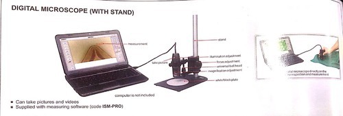 Digital Microscope With Stand