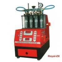 Testing stand for diesel rotary pumps