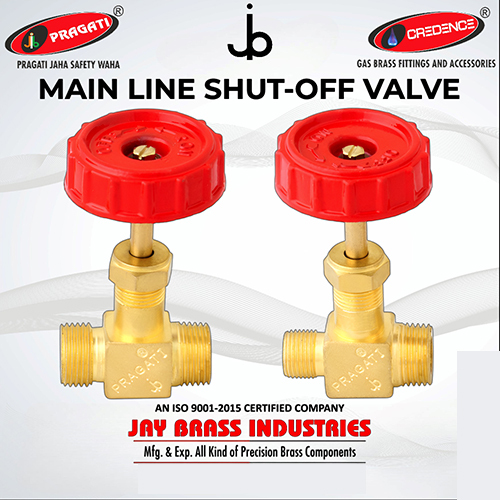 Metal Main Line Shut Off Valves