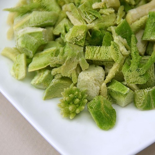 Freeze Dried Broccoli Buds Stems
