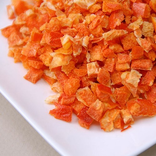 Freeze Dried Diced Red Bell Peppers