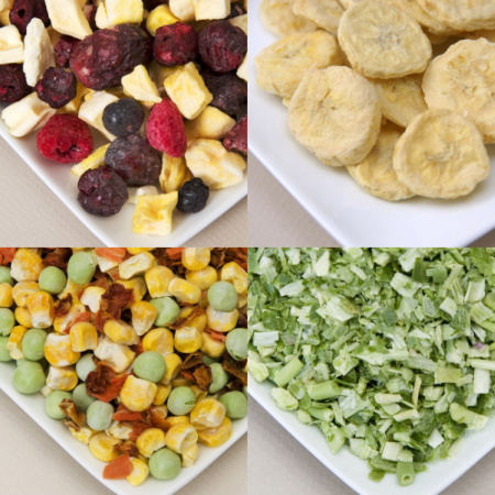 Freeze Dried Fruits & Vegetables