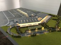 Architectural model of  Airport