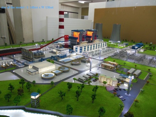 Scale down model of Power plant