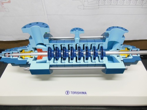 Exhibition model of pump