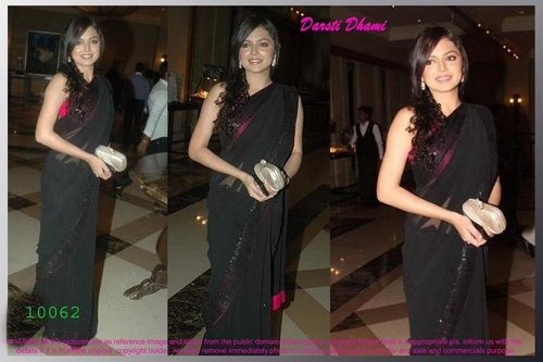 Black 10062 Sarees