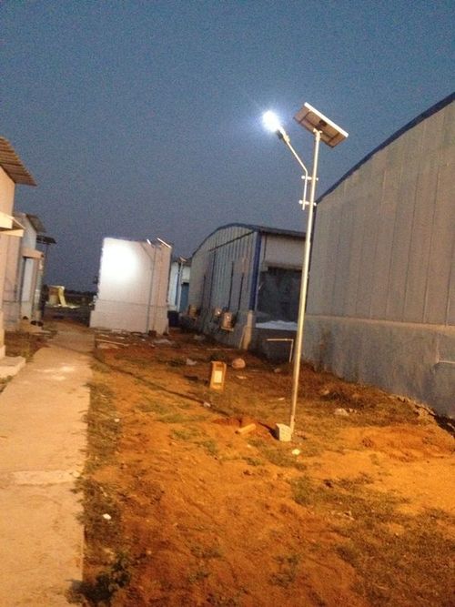 Solar Powered Street Lights