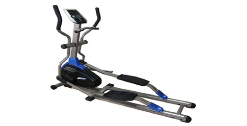 Elleptical CrossTrainer 9380D-AT - 77x25x65 cm, Electro-Magnetic Resistance, 9 Kg Flywheel | 16 Levels, 13 Programs, LCD Display, Silent Operation