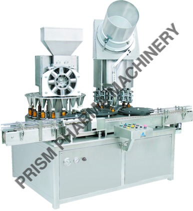 Monoblock -Rotary Dry Syrup Powder Filling & Sealing Machine