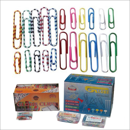 Plastic Coated Colored Gem Clips