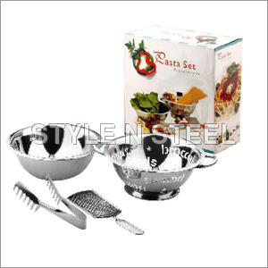 Steel Pasta Set