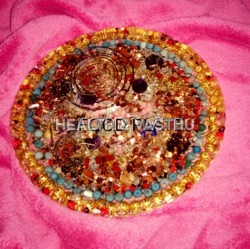 Orgonite Ion Food Rejuvenation Plate By HEALTH AND VASTHU