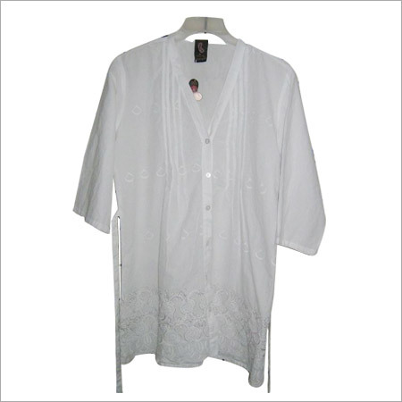 White Embroidery Blouse