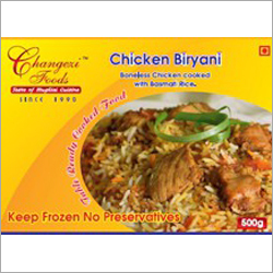 Masala Chicken Biryani - Frozen 500g, Ready to Eat, No Preservatives, Microwave/Ovenable