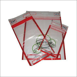 White Transparent Security Tamper Evident Bags