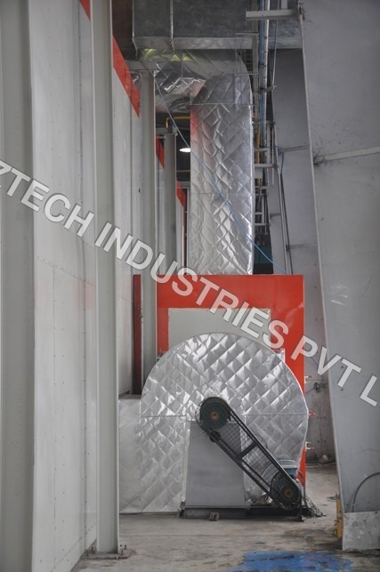 Paint Curing Oven Blower Ducting