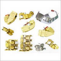 Dc Motor Carbon Brush Holder - Customized Size, Golden And Silver Color | Optimized For Efficient Electrical Current Flow In Dc Motors