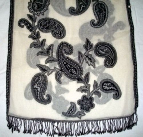 Pure Wool Jacquard Scarves Supplier