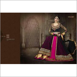 cotton anarkali dress