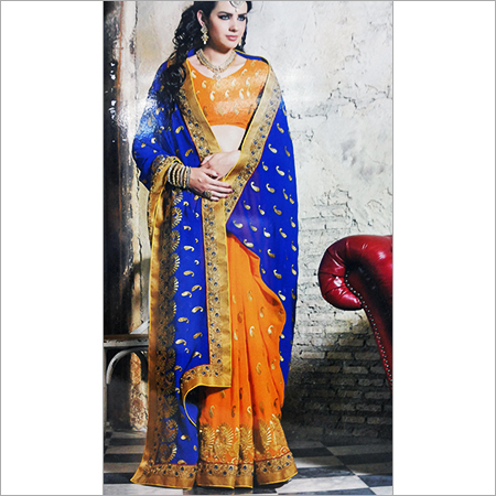 Polka Print Sarees