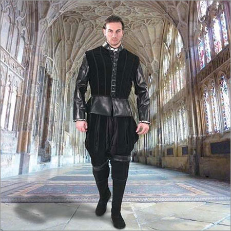 Duke of Suffolk Faux Leather Doublet