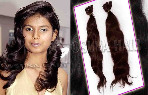 Aligned remy body wavy mangolian full cuticle hair ex