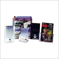 Crystal Brochure Holder