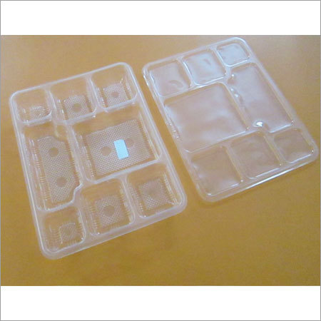 Plastic Eight Portion Plate