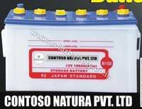 Solar Power Battery - Abs Container, 12v 100ah | Agm System, Leak-proof, Maintenance-free, Fast Recovery