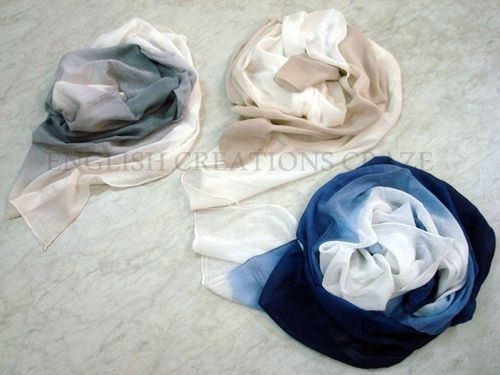 Cotton Two Tone Scarves Manufacturer