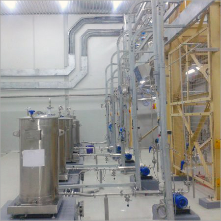 Raw Material Handling Section For Liquid Soap Liquid Detergent