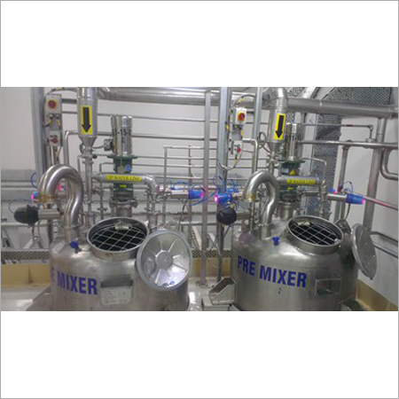 Pre Mixer Section For Liquid Soap Liquid Detergent