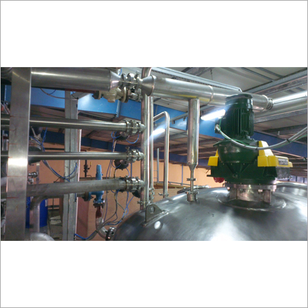 Main Mixer Section For Liquid Soap Liquid Detergent