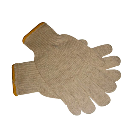 Hosiery Cotton Knitted Hand Gloves Gender: Male