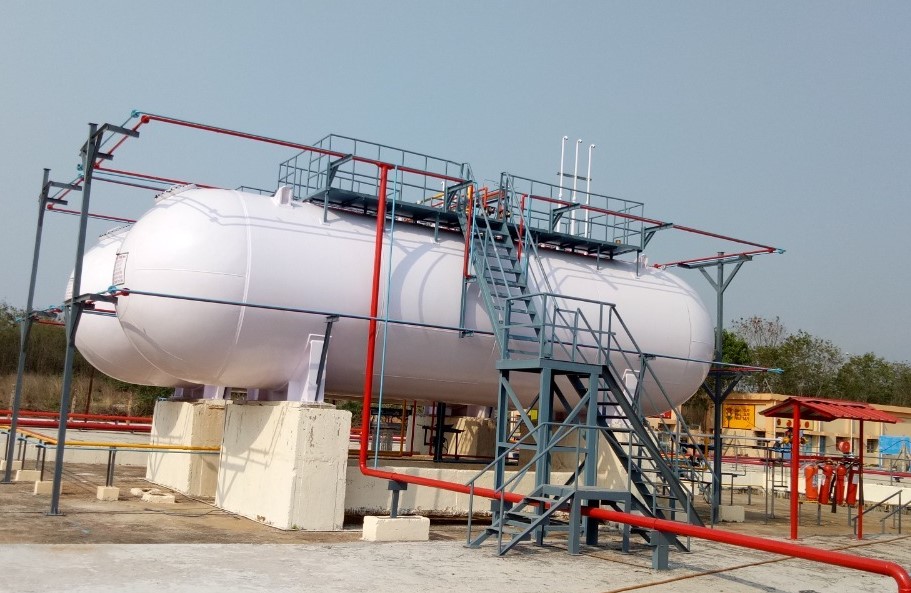 Lpg Gas Tank Installation