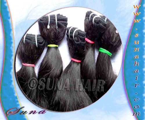 Straight A grade indian natural full cuticle hair ex