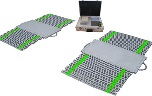 Dynamic wireless touch screen Wheel & Axle-Weighing System
