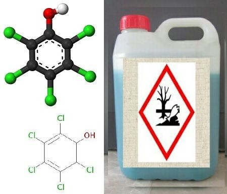 Penta Chloro Phenol Density: Low