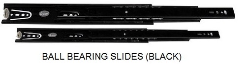 BALL BEARING SLIDES BLACK