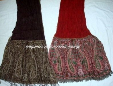 Red Viscose Lycra Stoles Wholesalers