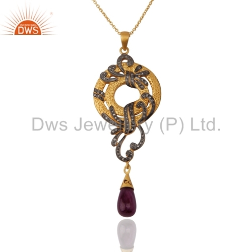 Pave Diamond Pendant