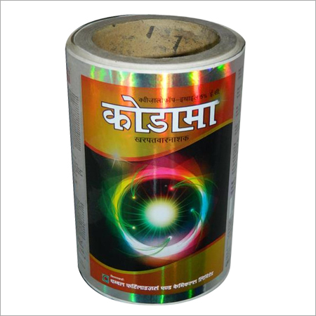 Pre Gum Printed Metalized Holographic Labels