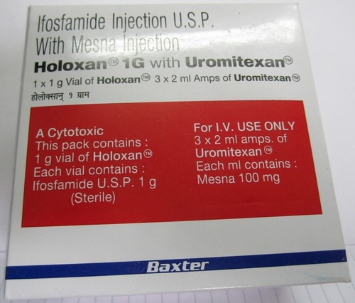Holoxan Ifosfamide 1gm with Uromitexan Mesna Injection