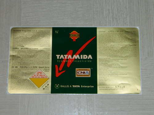 Metalized Label for Pesticide Industry