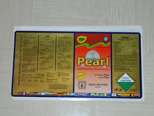 Metalized Label for Pesticide Industry