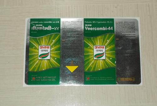 Metalized Label for Pesticide Industry