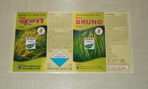 Metalized Label for Pesticide Industry