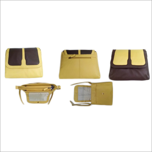 Elegant leather ladies bag